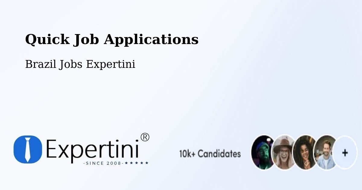 Quick Apply Feature – Darcinópolis - Brazil Jobs Expertini